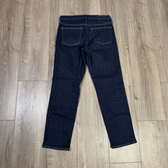 J.Crew 2003 Slim Jean Womens 27 Blue/Rinse Mid-Rise Super Stretch Zip Fly CC539 - Picture 7 of 8